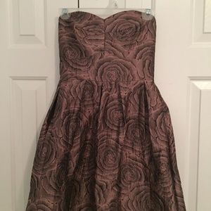 Semi Formal Short Strapless Dress